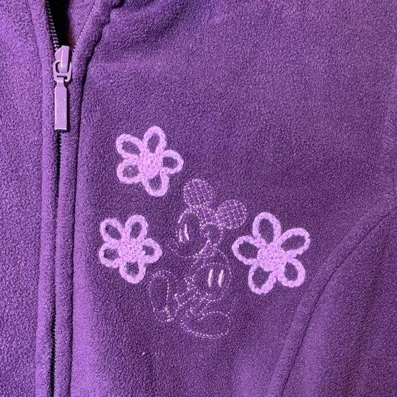 Disney Parks Authentic Original Girl’s Purple Vest Sz M - Picture 3 of 12